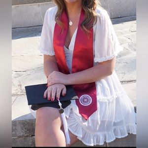 women’s white Princess Polly dress